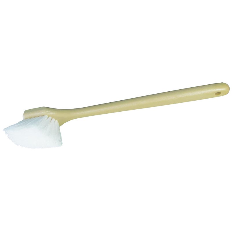 STAR BRITE Utility Long Handle Scrub Brush - Marine-Grade Heavy-Duty Stiff Bristled Scrubber - Extra Long Flagged Bristles for More Cleaning Power in Hard to Reach Areas - 20" (040026) - Image 1